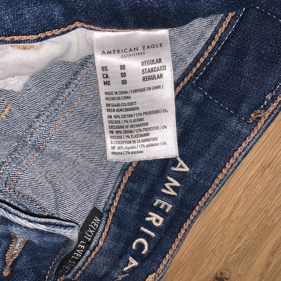American Eagle Jeans 00Regular - Picture 2 of 5